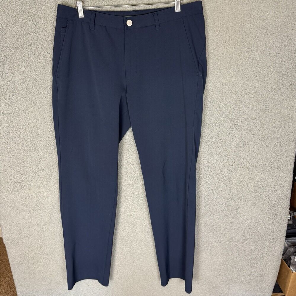 Bonobos Pants Mens 36x33 Blue Golf‎ Chino Straight Fit Stretch Performance